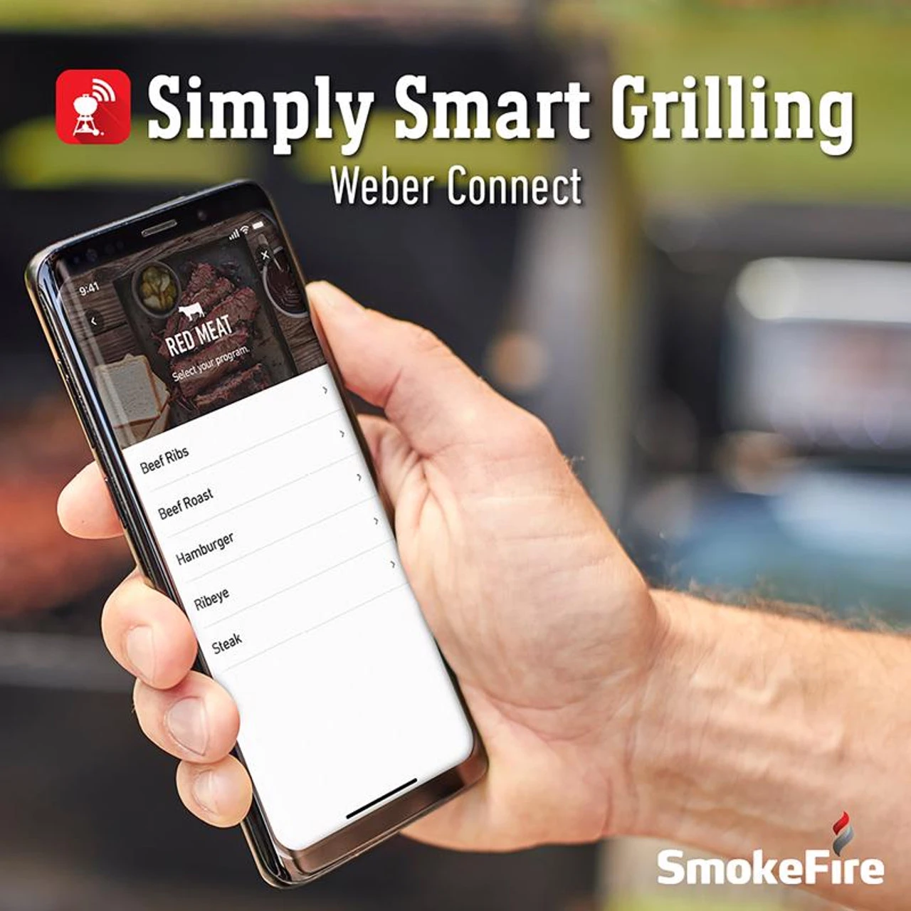 Weber22510201 SmokeFire EX4 2nd Gen Wood Pellet WiFi Grill - Image 4