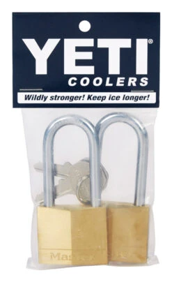Yeti Coolers YETI Brass Key Bear Proof Padlock