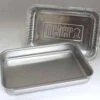 Weber 93305 Aluminum Grease Catch Pan With Foil Liner