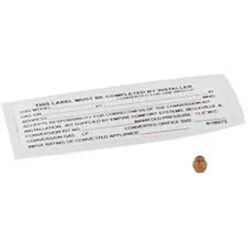 Broilmaster B072622 Natural Gas To Propane Conversion Kit For Side Burner